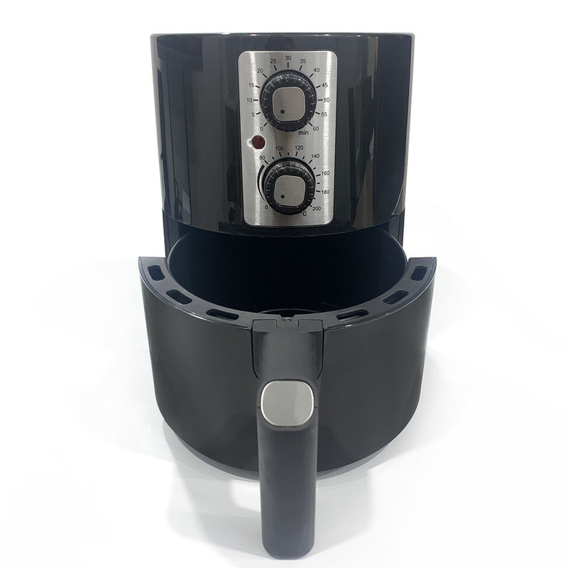 2L 電気エアフライヤー 2 手動制御ノブ 2QT 家庭用無油家庭料理フライヤー