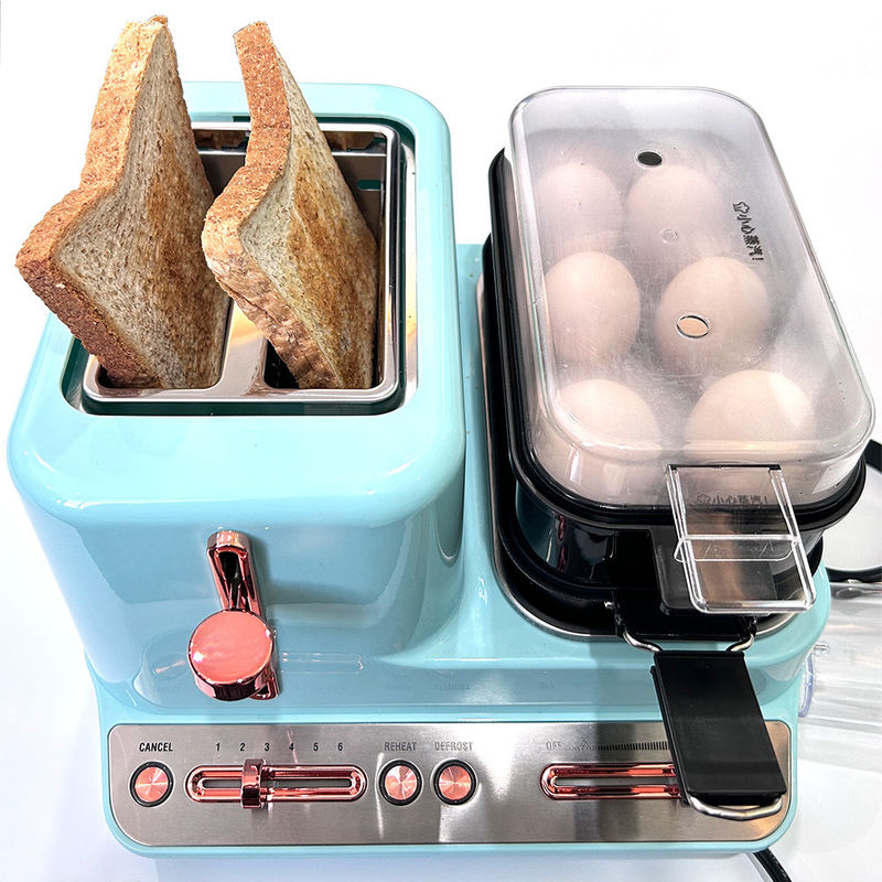 新しい製品 朝食メーカー トースター フライパン ボイラー 3in1 朝食メーカー