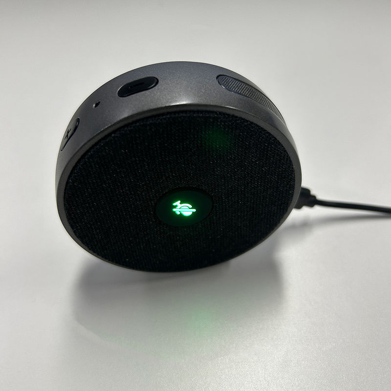 オフィス会議 スピーカー電話 360度 強化音声ピックアップ&ノイズキャンセリング スピーカー電話 オフィスミーティング