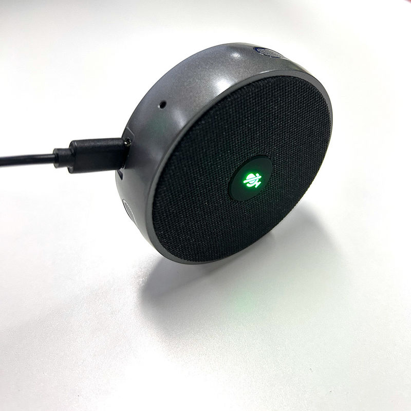 オフィス会議 スピーカー電話 360度 強化音声ピックアップ&ノイズキャンセリング スピーカー電話 オフィスミーティング