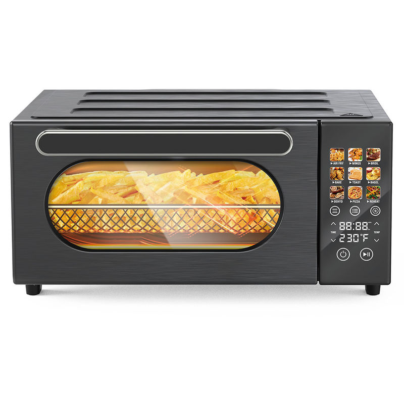 タッチスクリーン 1800W 12l パワー エアフライヤーオーブン 家庭用 不oxidable Steel 小台所用