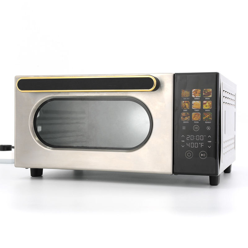 タッチスクリーン 1800W 12l パワー エアフライヤーオーブン 家庭用 不oxidable Steel 小台所用